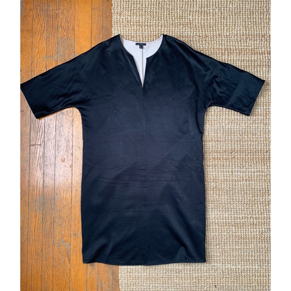 COS Black shirt dress